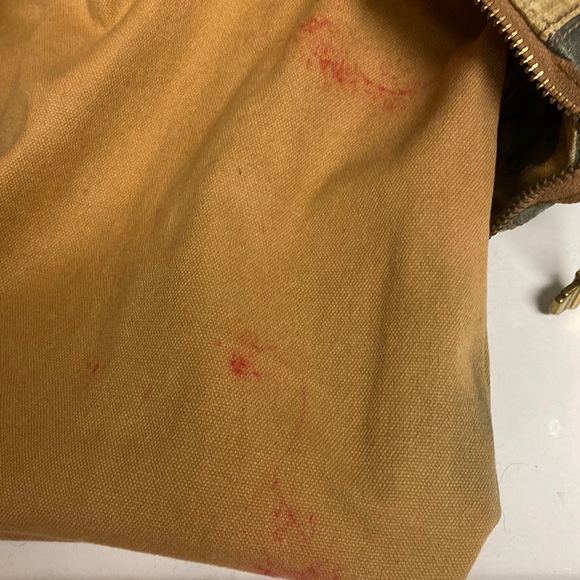 Fossil Fabric Crossbody Top Handle Patchwork Purse - Picture 15 of 17